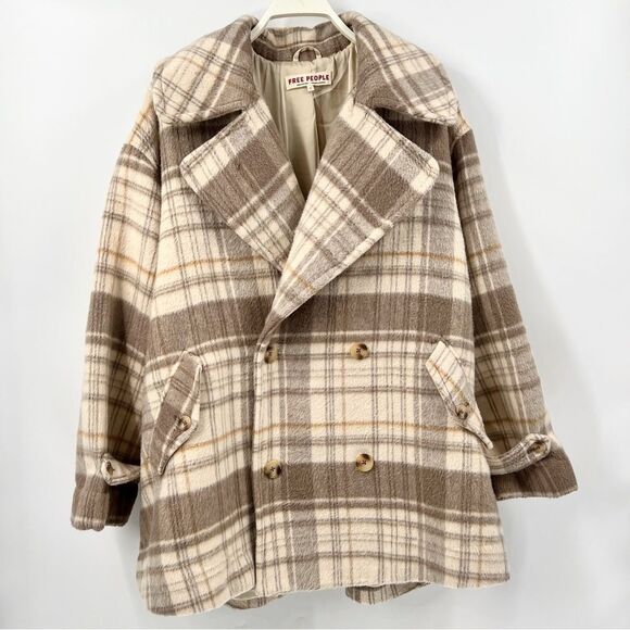 Free People Highlands Oversized Peacoat - Picture 5 of 8